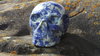cráneo de cristal sodalita #1868